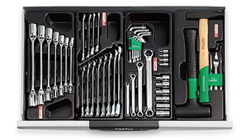 Tủ đồ nghề sửa chữa 7 ngăn 275pcs Toptul GCAJ275H