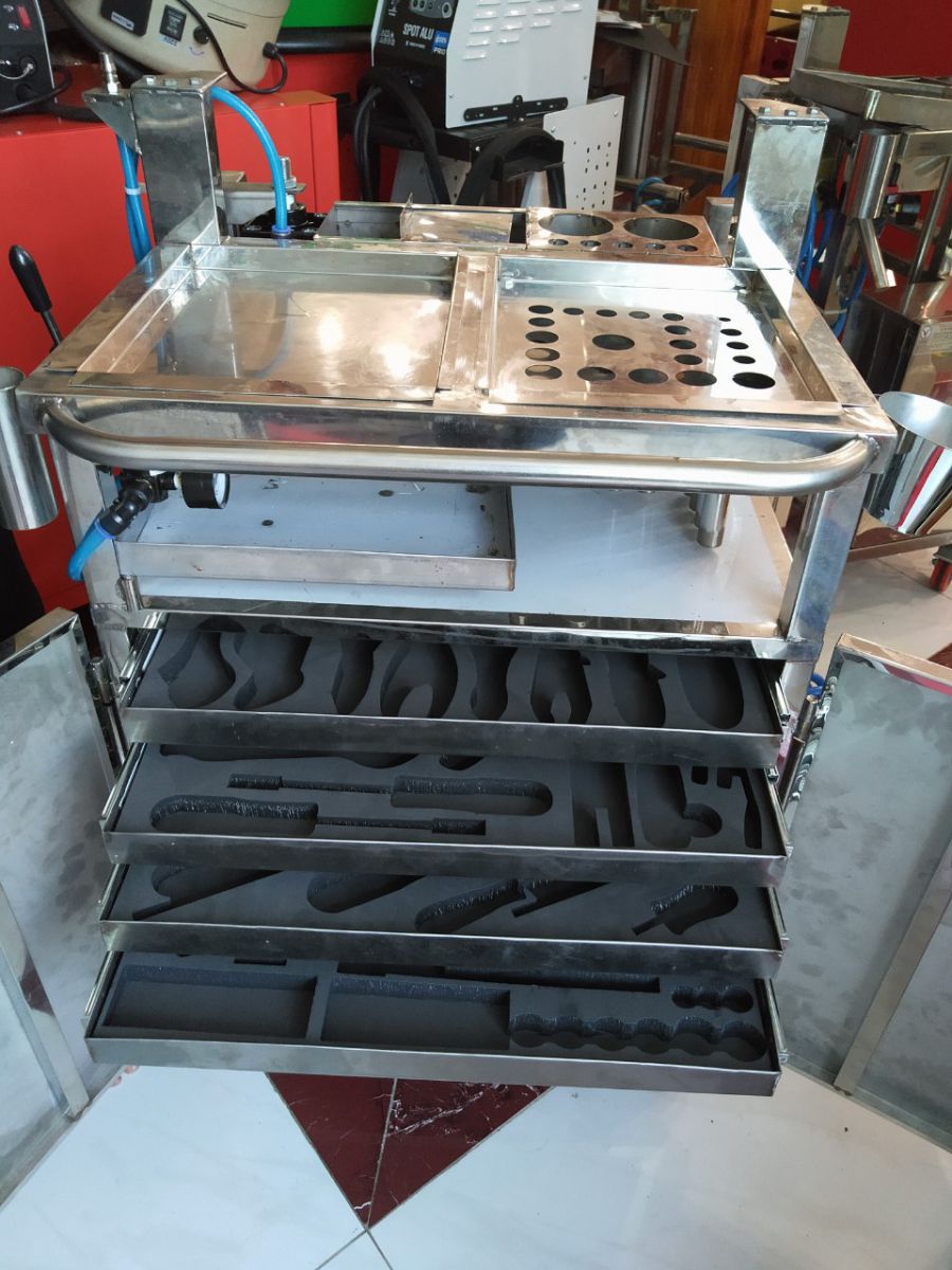 Xe đẩy sửa chữa nhanh chuyên dùng cho KTV Toyota BDN04712