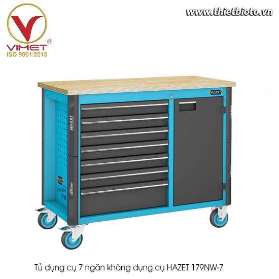 Tủ dụng cụ 7 ngăn không dụng cụ HAZET 179NW-7