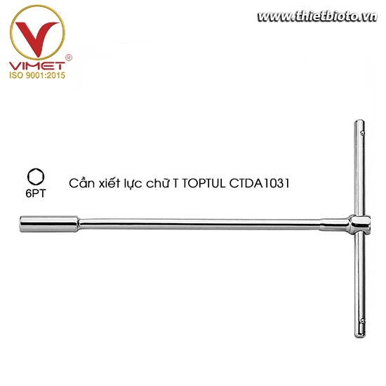 Cần xiết lực chữ T TOPTUL CTDA1031