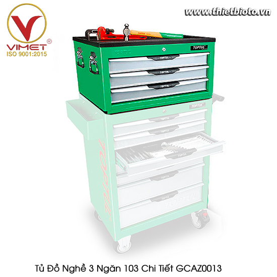 Tủ Đồ Nghề 3 Ngăn 103 Chi Tiết GCAZ0013