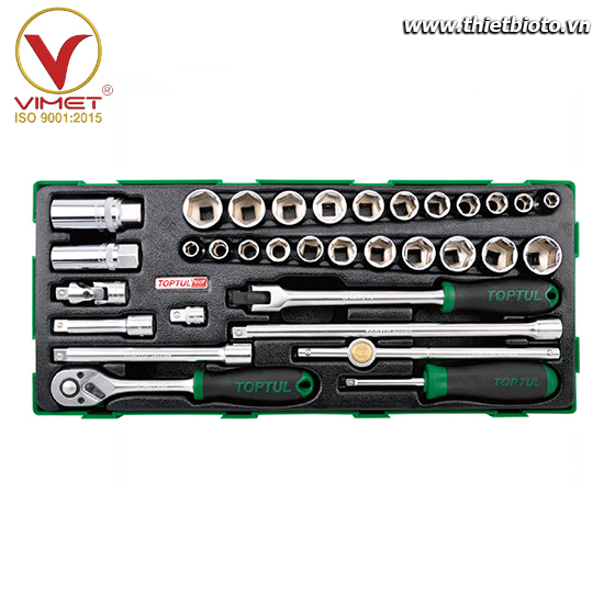 Bộ tuýp và cần xiết TOPTUL GTB3318
