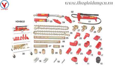 Bộ nắn thân xe 10 tấn HIDI HDHA-610