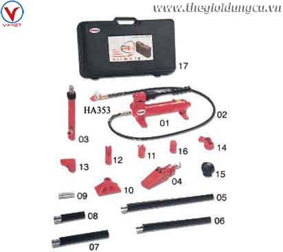 Bộ nắn thân xe HIDI HDHD204B