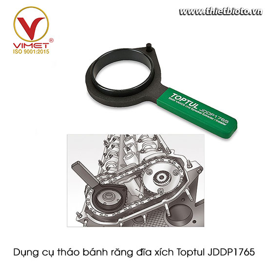 Dụng cụ tháo lắp đĩa xích trục cam động cơ  BMW VANOS TOPTUL JDDP1765