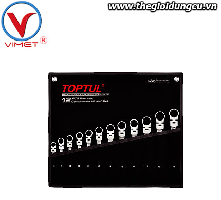 Bộ cờ lê đổi chiều 12 chi tiết toptul GPAQ1204