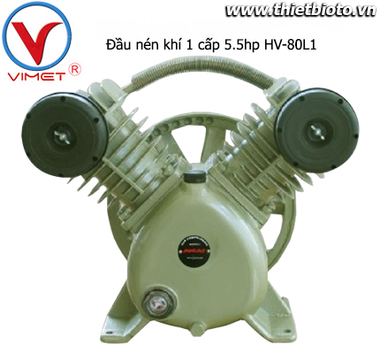 Đầu máy nén khí thấp áp 5.5hp HV-80L