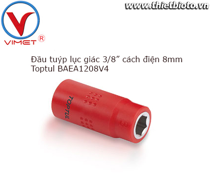 Đầu tuýp lục giác 3/8