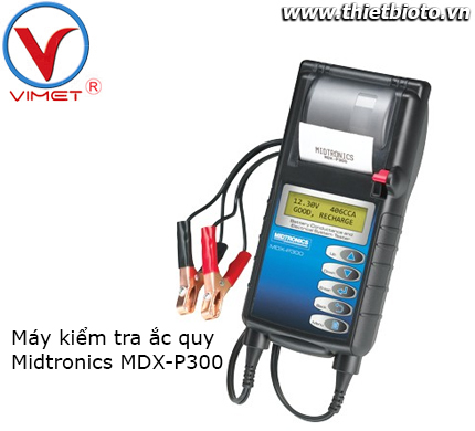 Thiết bị  kiểm tra bình ắc quy và hệ thống nạp điện Midtronis MDX- P300