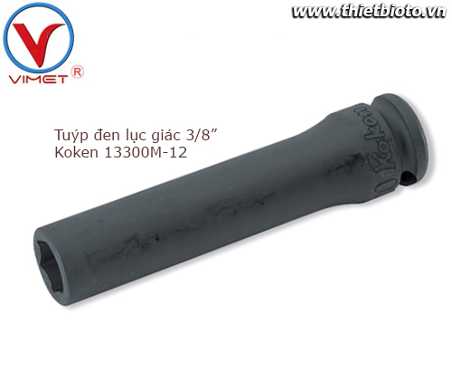 Tuýp đen lục giác 3/8