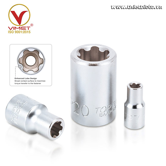Đầu tuýp Torx Plus® EP TOPTUL BAAP1211